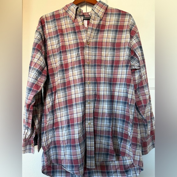 Brooks Brothers Men’s Plaid Madison Button Down XL 100% Cotton - Picture 8 of 10